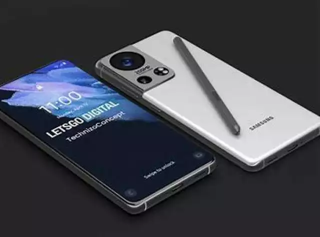 Nowoczesny Samsung Galaxy S22 Ultra 5G w model