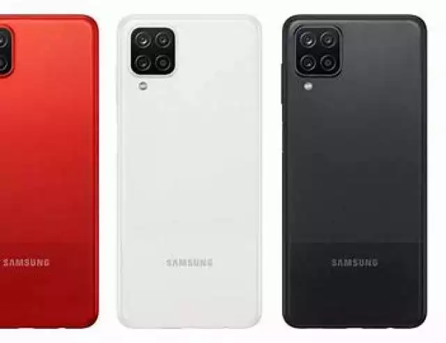 Samsung Galaxy A12 z poczwórnym aparatem    w previousPrice