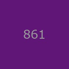 861 czyj numer