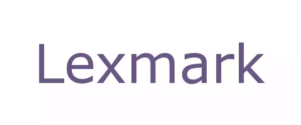 Producent Lexmark