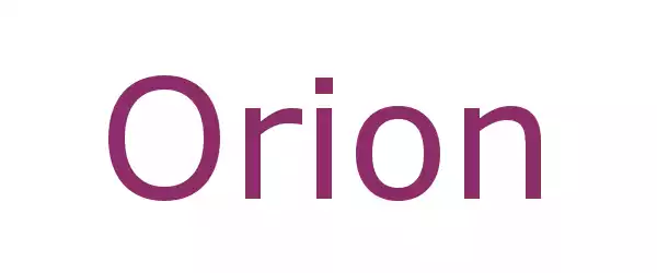 Producent Orion