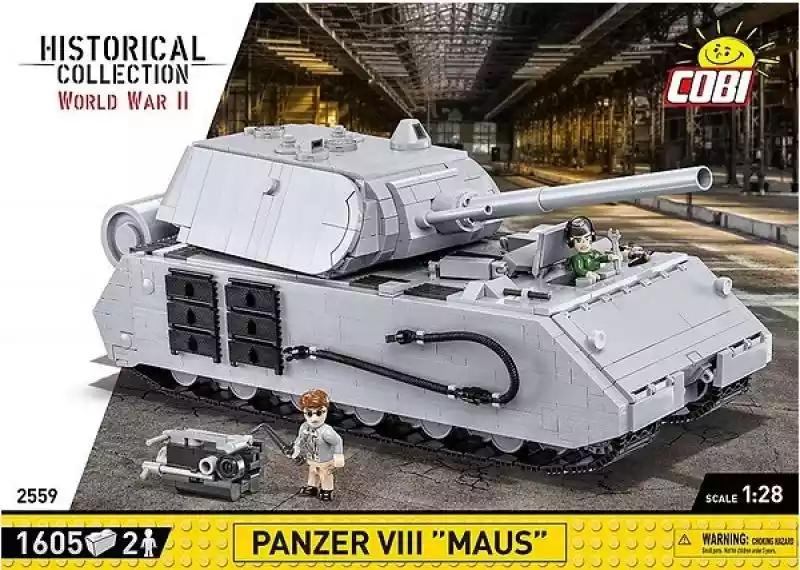 Klocki Cobi Czołg Panzer VIII Maus 2559 COBI ceny i opinie