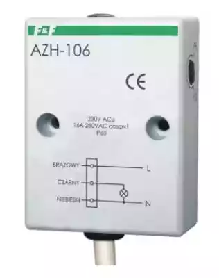 Automat zmierzchowy F&F AZH-106 16A 230V Automatyka i sterowanie > Przekaźniki, sterowniki > Automaty zmierzchowe