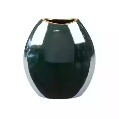 Wazon ceramiczny Amora wys. 25 cm zielon Dekoracja > Dekoracja wnętrz > Artykuły dekoracyjne > Wazony