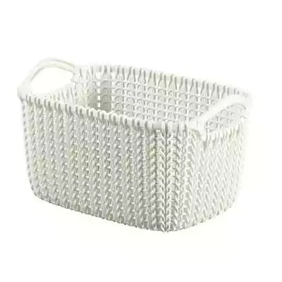 Koszyk Knit XS 3 l, kremowy, 03675-X64 Kuchnia i jadalnia/Przechowywanie żywności/Pojemniki i pudełka/Pudełka i pojemniki z tworzywa sztucznego