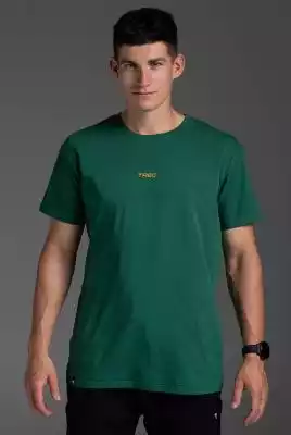 Zielony T-Shirt Męski Basic Tshirt 140 T Trec Wear 2022 SUMMER DROP