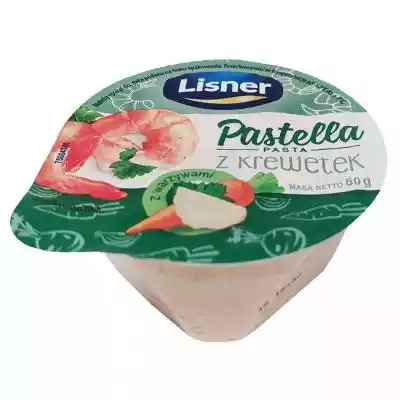 Lisner - Pastella pasta z krewetek Podobne : Lisner Pasta Pastella Z Łososia Ze Szczypiorem 80 G - 138403