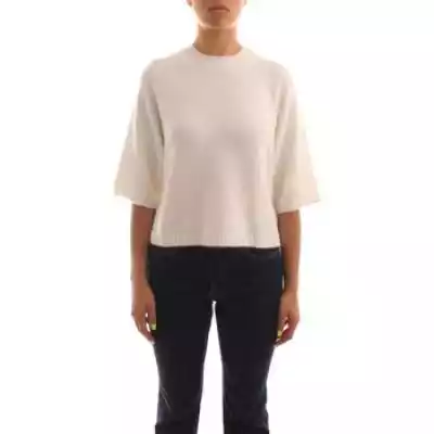 Swetry Iblues  BRAVO  Biały Dostępny w rozmiarach dla kobiet. EU XL.