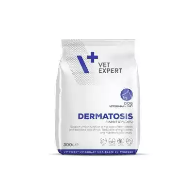 VetExpert 4T Dermatosis Dog Rabbit & Pot Podobne : VetExpert 4T Dermatosis - sucha karma dla kota 250g - 45211
