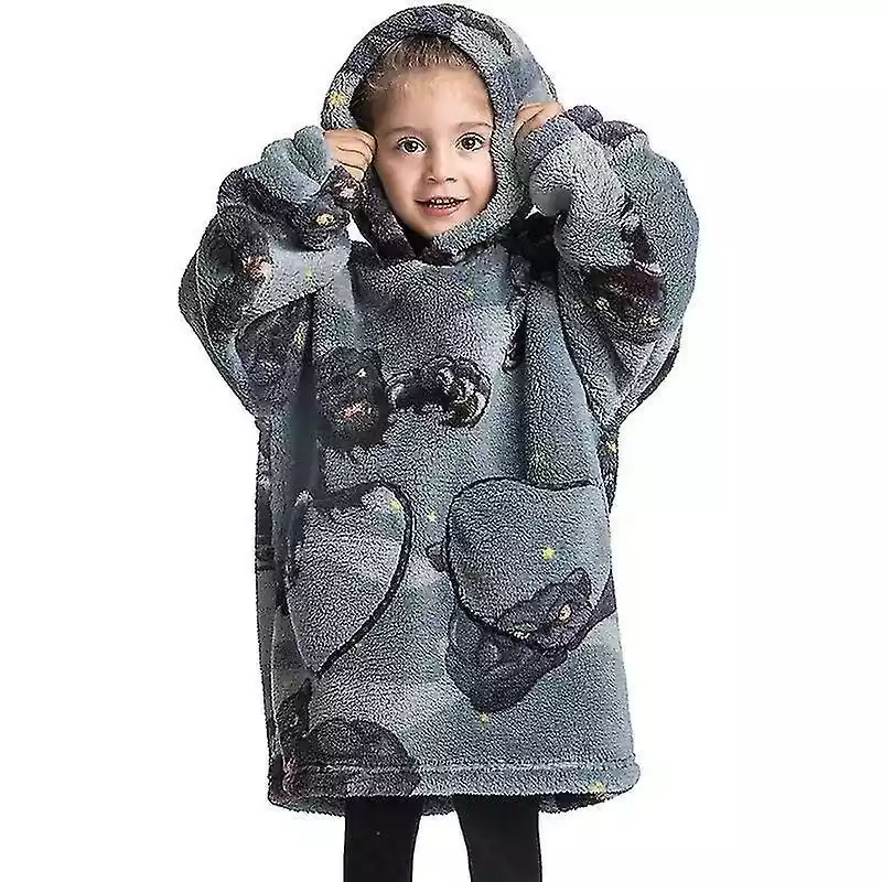 Zimowe piżamy Dziecięce Wygodny koc telewizyjny dla dzieci 24  ceny i opinie