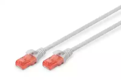 Digitus Patch cord U/UTP kat.6 PVC 1m sz Urządzenia peryferyjne/Serwery i sieci /Infrastruktura /Okablowanie/Okablowanie sieciowe
