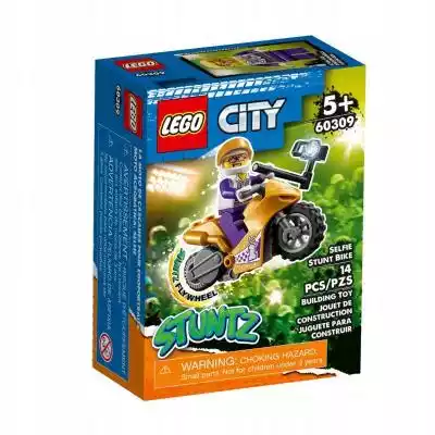 Lego City 60309 Selfie Na Motocyklu Kask Podobne : Lego City Selfie na motocyklu kaskaderskim 60309 - 3049880
