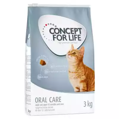 Concept for Life Oral Care - 3 x 3 kg Koty / Karma sucha dla kota / Concept for Life / Concept for Life Care