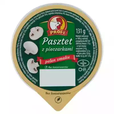 Profi - Pasztet z pieczarkami Podobne : Profi Pasztet z pomidorami 160 g - 850122