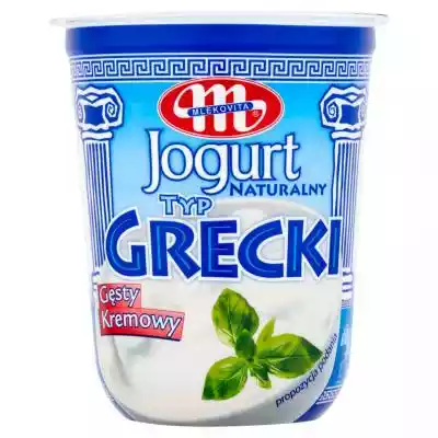 Mlekovita - Jogurt naturalny typ grecki Podobne : Język grecki na co dzień. Rozmówki polsko-greckie z płytą CD. 70 minut nagrań - 744200