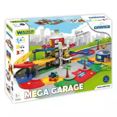 Wader Garaż Mega z windą 3 poziomy Zabawki/Pojazdy/Garaże i parkingi