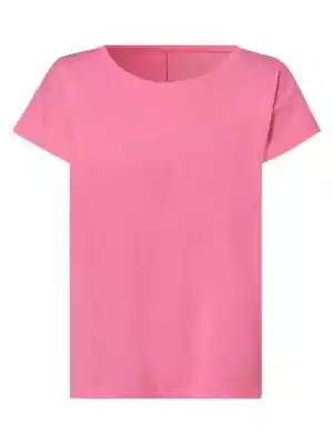 Basic,  który zachwyca wysokiej jakości bawełną i nowoczesnym krojem: T-shirt marki Marie Lund z wyrazistym szwem środkowym z tyłu.