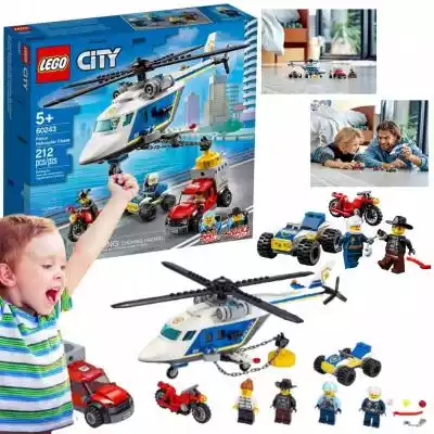 Lego City Helikopter Policja Dla 5 Latka Podobne : Lego City Helikopter policyjny 60275 - 3032318