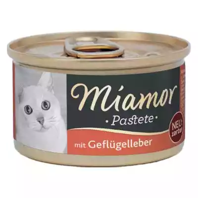 Miamor Pastete, 12 x 85 g - Wątróbka dro Koty / Karma mokra dla kota / Miamor / Pastete