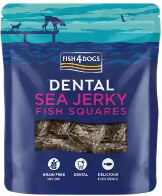 Fish4Dogs Sea Jerky Fish Squares - przysmaki dentystyczne Fish4Dogs Sea Jerky Fish Squares to 100% skóra ryby . Marka Fish4Dogs jest ekspertem w wytwarzaniu karmy i przysmaków z ryb. Ryby są wyjątkowym źródłem białka. Są bogate w egzogenne aminokwasy,  a jednocześnie lekkostrawne i bardzo 