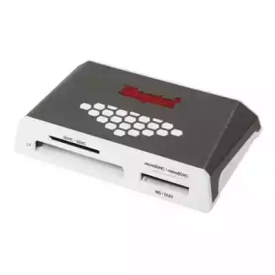Kingston USB3 Hi-Speed Media Reader FCR- Podobne : Czytnik kart Ednet 4-portowy USB 2.0 (CF, SD, MicroSD/SDHC, MS), czarny - 204362