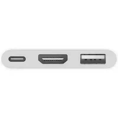 Adapter Apple USB-C DIGITAL AV Biały telewizora