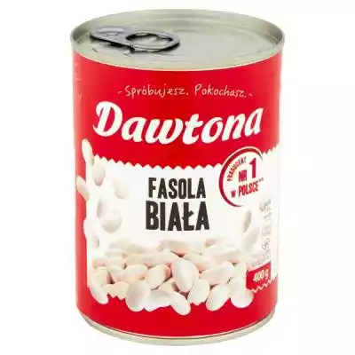 Dawtona Fasola biała 400 g Podobne : Dawtona - Fasola czarna konserwowa - 233582
