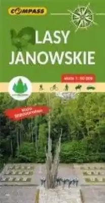 Mapa tur. - Lasy Janowskie lam 1:50 000 Książki > Przewodniki i mapy > Polska