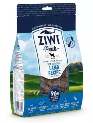 Ziwi Peak Jagnięcina dla Psa - sucha karma dla psa Ziwi Peak Jagnięcina dla Psa to luksusowa karma produkowana w Nowej Zelandii. Marka Ziwi Peak szczyci się zarówno samym procesem wytwarzania swoich produktów jak również ich składem i pochodzeniem składników. Karmy Ziwi Peak są wytwarzane 