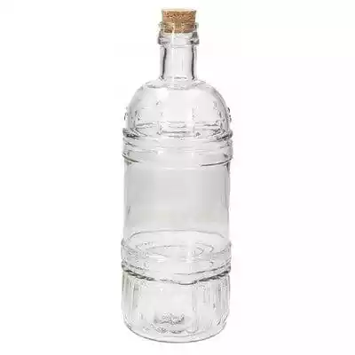 Butelka szklana TOGNANA Boti o pojemności 830 ml z naturalnym korkiem.