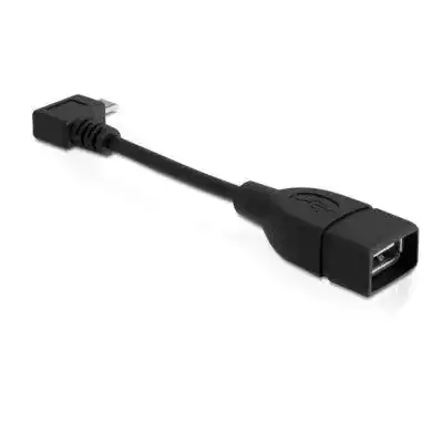 Delock Kabel USB Micro->USB AM(F) OTG (k Podobne : Kabel Usb Delock 82414 czarny 1,8 m - 1261725