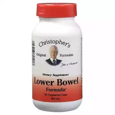 Dr. Christophers Formulas Lower Bowel Fo Podobne : Dr. Christophers Formulas Lower Bowel Formula, 100 Vegicaps (Opakowanie 1) - 2779692