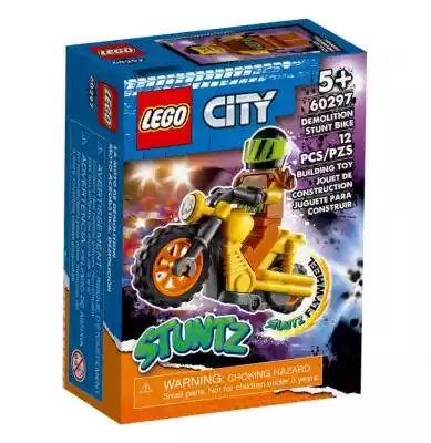 LEGO - City Demolka na motocyklu kaskade Dziecko i mama > Zabawki > LEGO