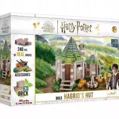 Brick Trick Harry Potter Chatka Hagrida  klocki drewniane dla dzieci