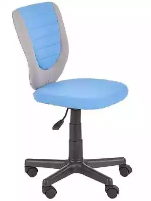 Fotel obrotowy HENRY niebieski Podobne : Fotel obrotowy welurowy biały NOLO - 166712