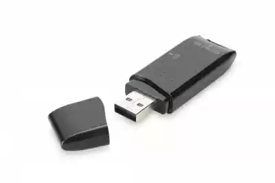 Digitus Czytnik kart 2-portowy USB 2.0 H Podobne : Zestaw kart Imro 4/8G Adp (8GB; Class 4 adapter) - 1252439