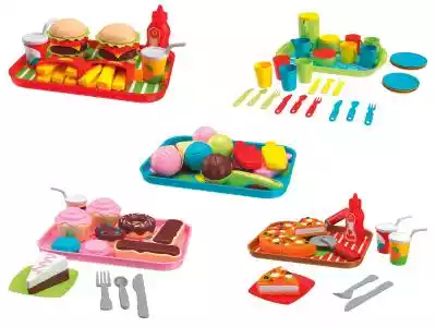 Playtive Zestaw zabawkowych akcesoriów k Podobne : Zestaw stół i krzesła Horacy 1+8 st14 200x100+100 +W11 jasny orzech - 559280
