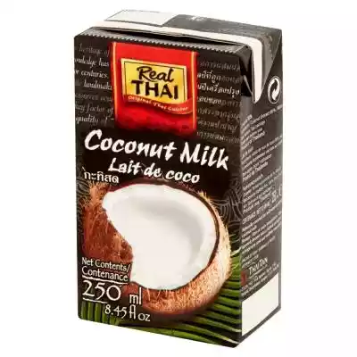 Real Thai Mleczko kokosowe 250 ml Podobne : Hat Mleczko Kokosowe 12-14% 400Ml - 139830