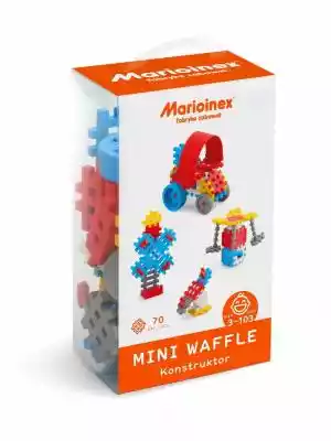 Marioinex Klocki waffle mini 70 sztuk ch Podobne : Marioinex Klocki Konstrukcyjne Waffle 48 Kostka - 18088