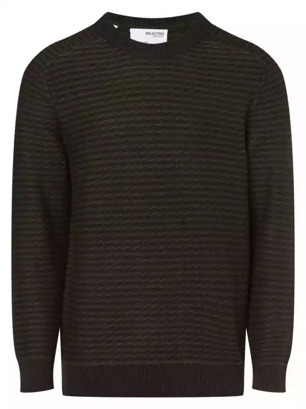 Selected - Sweter męski – SLHCoin, zielony Selected ceny i opinie