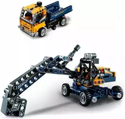 Lego Technic 2 w 1 Wywrotka lub Koparka  Podobne : Lego Technic Koparka Zabawka Wytrzymała 8 9 10 Lat - 3049656