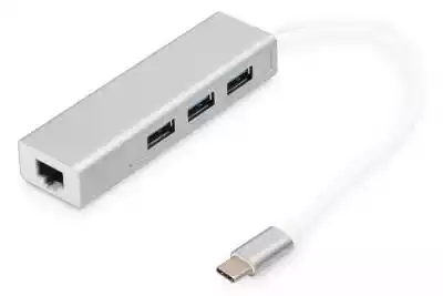Digitus HUB/Koncentrator 3-portowy USB T Podobne : Adapter do LCD DIGITUS bez otworów w standardzie VESA, max. 30