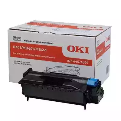 OKI Bęben BLACK 25k do B401/MB441/451  4 Sprzęt komputerowy/Materiały eksploatacyjne do drukarek/Tonery do drukarek laserowych oryginalne