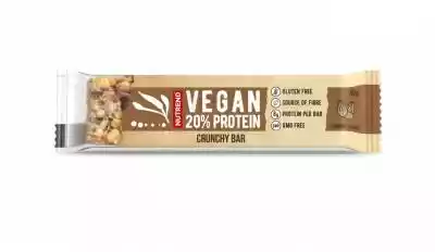 Nutrend - Baton proteinowy VEGAN Migdał Podobne : Baton Proteinowy Z Nadzieniem Arachidowo-Karmelowym Z Mlecznej Czekolady Protein Bar Peanut & Caramel - Nadzienie arachidowo-karmelowe z orzeszkami arachidowymi - 5701