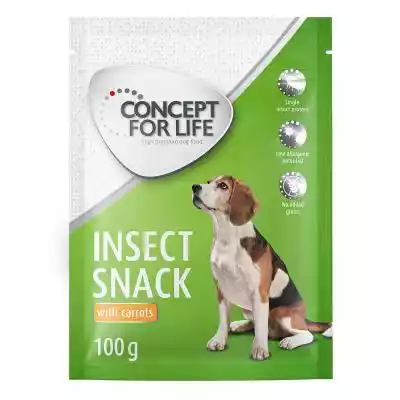 Concept for Life Insect Snack, marchew 3 Podobne : Concept for Life All Cats 10+ w sosie - 12 x 85 g - 343951