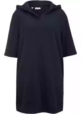 Długa bluza z kapturem oversized Kobieta>Odzież damska>Bluzy