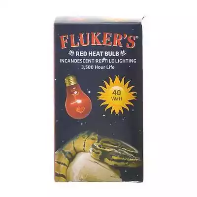 Fluker's Żarówka Flukers Red Heat, 40 Wa Podobne : Fluker's Żarówka Flukers Incandescent Basking Bulb, 40 Watt (opakowanie 1 szt.) - 2832628