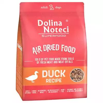 Dolina Noteci Superfood Adult, z kaczką  Podobne : DOLINA NOTECI Superfood z wołowiną i sercami z gęsi - mokra karma dla psa - 800g - 89717