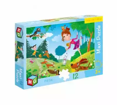 Alexander Puzzle 12 elementów Maxi - Pie Podobne : Alexander Puzzle Baby 4w1 Pod Wodą - 268546