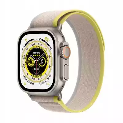 Smartwatch Apple Watch Ultra srebrny Podobne : APPLE Watch Ultra GPS + Cellular 49mm koperta tytanowa + opaska Alpine rozmiar S (zielony) - 1574693